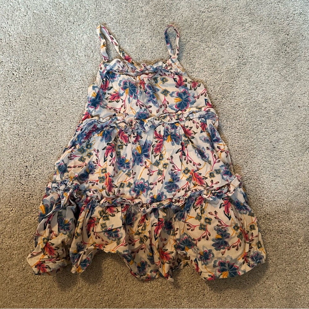 Kids Floral Sleeveless Dress